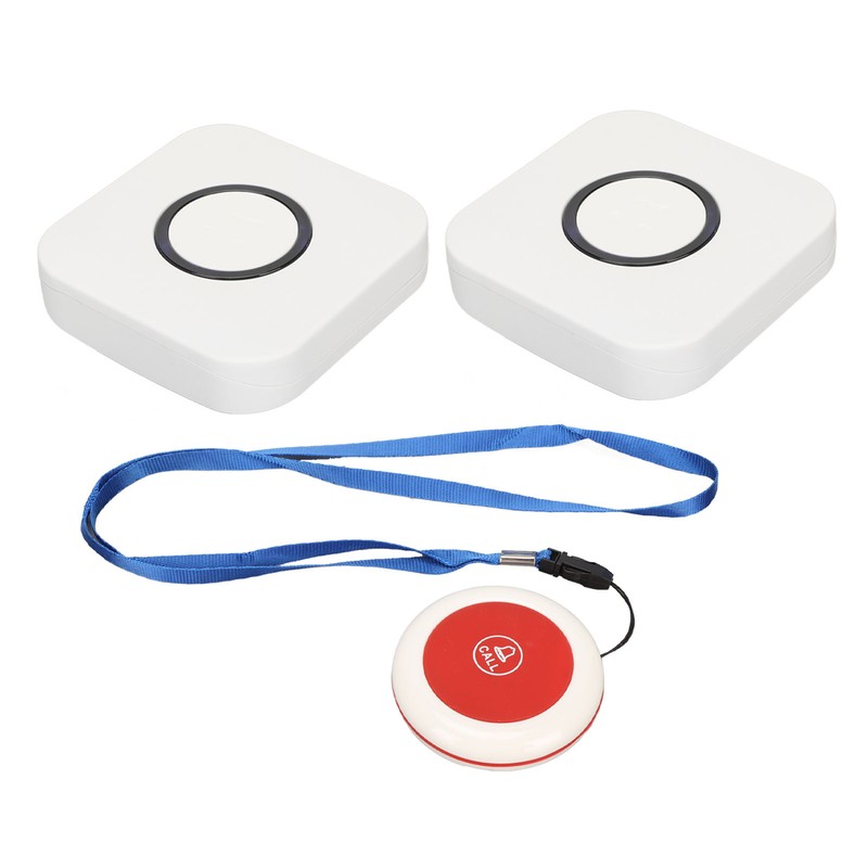 Wireless Caregiver Pager 2 for 1 Adjustable Volume Long Distance
