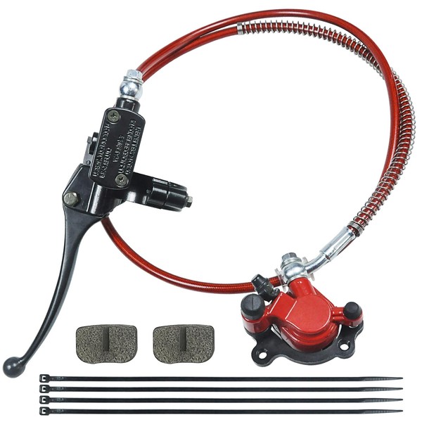 HOLATO 50 Inch Upgraded Hydraulic Brake Master Cylinder Caliper System