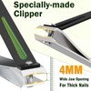 Long Handled Toenail Clippers，4mm Large Opening/No Need to Bending，for Seniors,