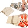 KTOJOY 100 Pcs Craft Sticks Ice Cream Natural Wood Popsicle