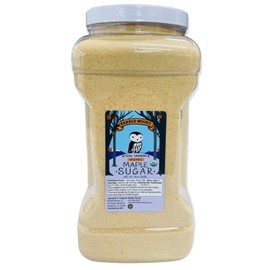 Bulk Maple Sugar - 6 lbs (96 oz) - Pure Organic Vermont Granulated Maple Sugar - From Barred Woods Maple