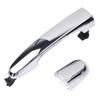 Exterior Rear Left Driver Side Chrome Door Handle Replacement for