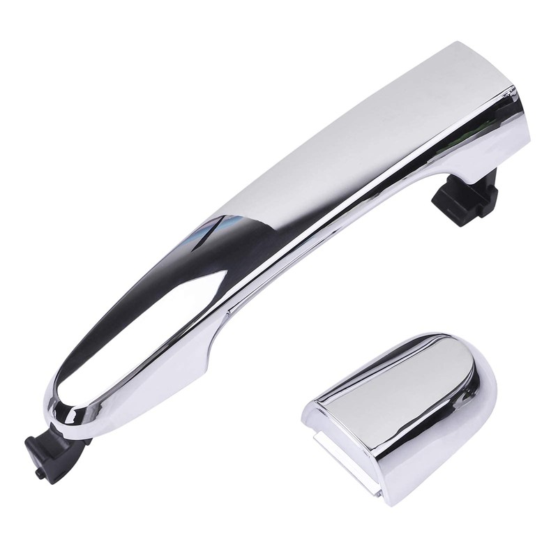 Exterior Rear Left Driver Side Chrome Door Handle Replacement for