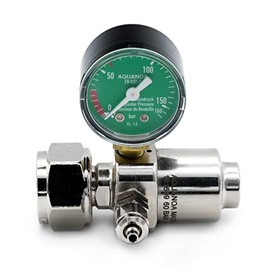 Aqua-Noa CO2 - Pressure Regulator Basic Version Basic M1, Reusable, 1 Needle Valve, 1 Pressure Gauge