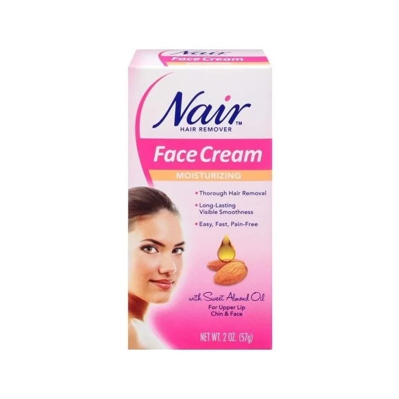 Crema depilatoria Nair Face Cream para rostro 57 g
