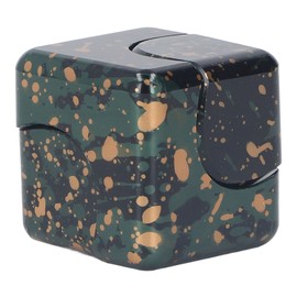 Hand Sensory Toy Colorful Mini Metal Hand Rotation Sensory Toy for Stress Anxiety Relief OD Green