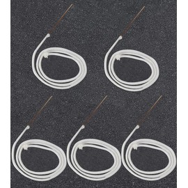 Kerosene Lighter Consumables Replacement Cotton Core with Metal Needle,Suitable for Most Brands of Kerosene Lighter, Lighter Accessories, (5)