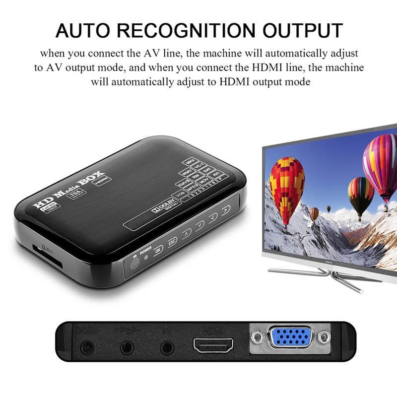Full HD Mini Box Media Player 1080P Media Player Box