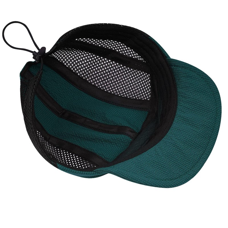 CLAPE Mesh Cap Men's Short Peak 5 Panel Baseball Cap