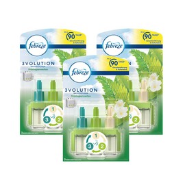 3 x Febreze 3volution Air Freshener Electrical Plug in Refill Spring Awakening 20ml