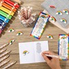 AmazingSpark 60 Sets Back to School Gifts Inspirational Rainbow Retractable