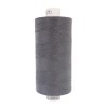 Moon Thread School Grey Spun Polyester Sewing Thread - 1000M