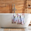 Pink Floral Hand Towels Set of 2 Hummingbird Butterfly Soft