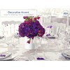 Royal Imports Flower Acrylic Vases Cylinders - Decorative Centerpiece Display