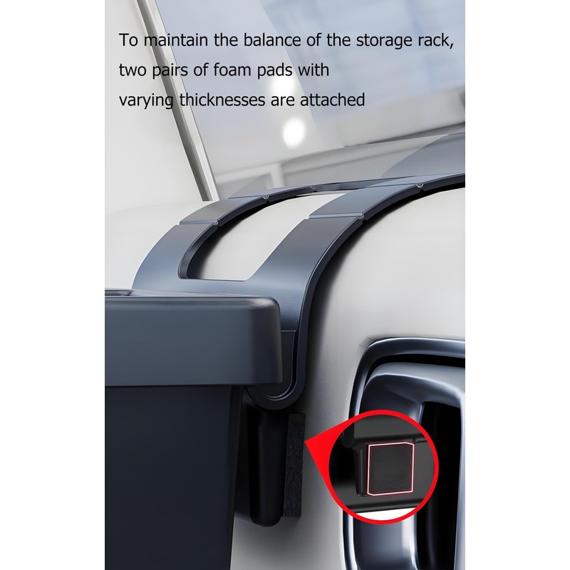GDQ 4-in-1 Car Window Organizer - Clip-On Cup Holder &