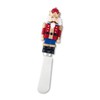 Supreme Housewares Cheese and Butter Spreader Knives Christmas Decor 4-Piece