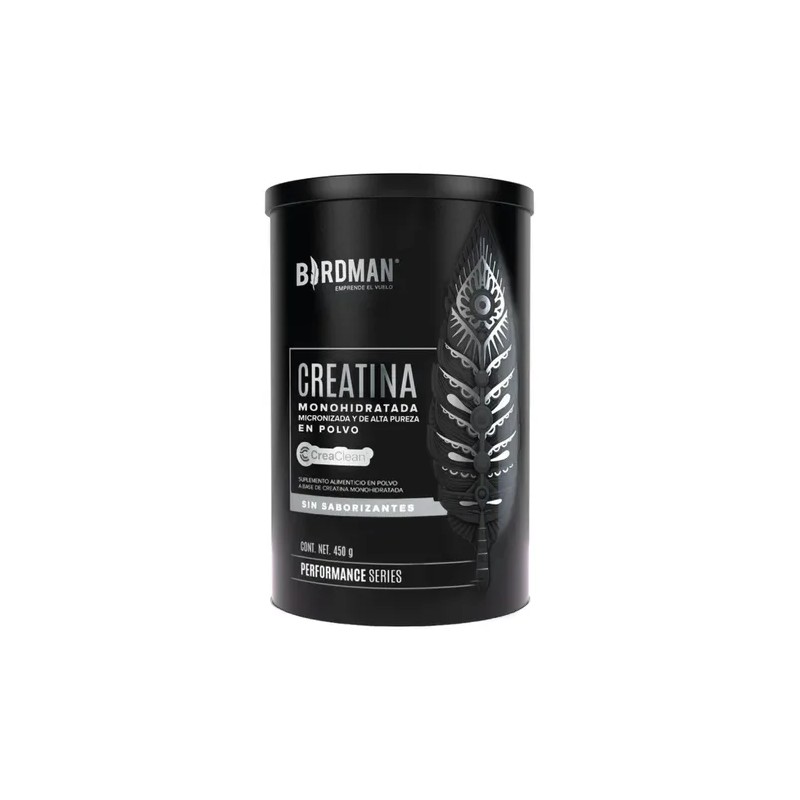 Creatina Monohidratada Pura 2 Botes De 450g 180 Serv Birdman