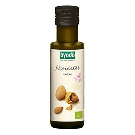 Organic Almond Oil Native 100 ml - Byodo Naturkost, Pure Premium Almond Oil, Cold Pressed, Vegan & Gluten Free, Healthy Kitchen & Skin Care