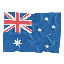Australian Flag Australia National Flag Polyester Fiber 3x5 Feet Flag, Bright Colors And Anti-ultraviolet Fade Flag Indoor Outdoor Banner