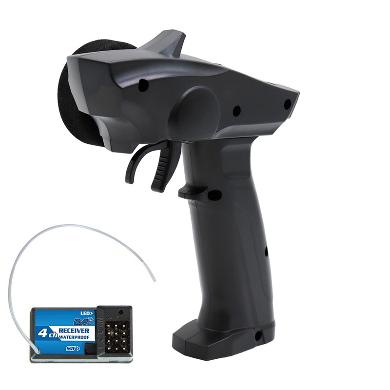 TURBO RACING 2.4GHZ 4 Channels Radio Remote Controller Transmitter 91803GVT