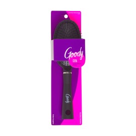 Goody Detangle It Oval Hair Brush, Black, Custom Style Detangler with Flexible Bristles, Use as a Detangling or Styling Brush to Tackle Tangles & Knots, For Fine Hair