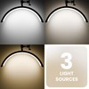gelpal 3000 Lumens Adjustable LED Hilf Moon Light for Desk