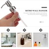 WOFASHPURET 24mm Soap Dispenser Pump Replacement, Stainless Steel Lotion/Shampoo/Conditioner Pump