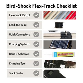 Bird Barrier Economy Track Tester – Voltage Tester for Bird-Shock Electrified Track – Premium Quality Accurate Readings