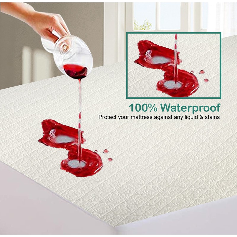 ZOUK Premium Cot Bed Mattress Protector 70 x 140cm -