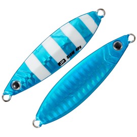 Major Craft Metal Jig Jigpara Slow 1.4 oz (40g) #113 Super Luminous Blue Zebra (Kemra)