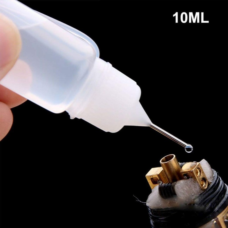 HappyHome Dropper Bottles, 10ml Divided Bottles, Divided Containers with Needles
