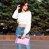BOYISTARG PU Large Storage Organization Bag with 8 Small Items,