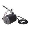 aurochs Silent Air Compressor Airbrush Set, Handpiece, Double Action, 0.01