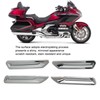 2 Pair Radiator Slot Vent Trim Electroplated Ventilation Decorative Trim