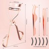 Eyelash Curler Tool - 3-in-1 Professional Volumizing Lash Lift Kit