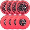AOWISH Inline Skate Wheels 85A Outdoor Asphalt Formula Hockey Roller