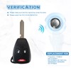NorthAmerica Remote Car Key Fob Replacement for 2005-2007 Chrysler 300
