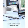 LENTION Hub USB C con HDMI 4K, PD 100W, USB-A