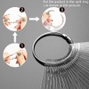 100pcs Fan-shaped False Fake Nail Art Tips Colour Swatch Sticks