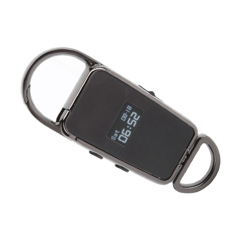 S23 Black Mini Key Ring Shape USB Flash Drive MP3