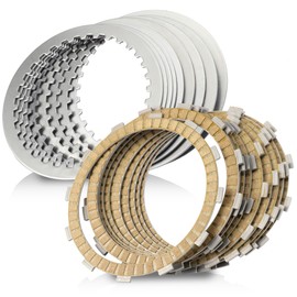 Twin Cam Extra Clutch Friction Steel Plates 19pcs Clutch Kit Compatible with Harley 1999-2017 Softail Dyna Touring Trike Models,1998-1999 Evolution 1340