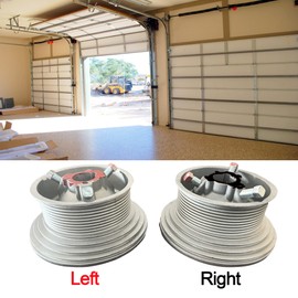 Garage Door Cable Drum Replacement, for High Lift Doors, 400-54 One Pair (Left and Right)