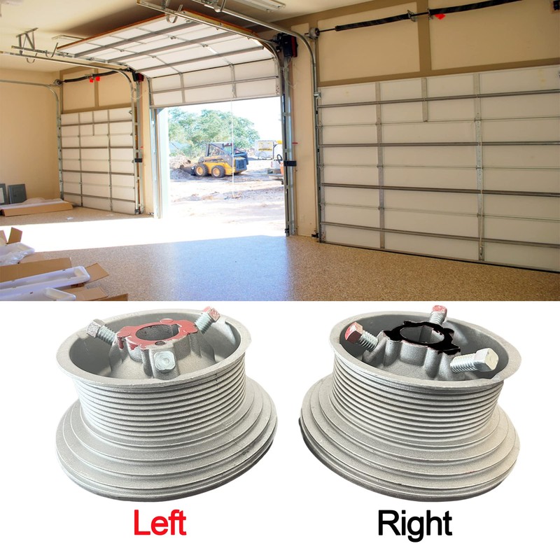 Garage Door Cable Drum Replacement, for High Lift Doors, 400-54