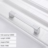 Guolich 2 Pcs Hole Centers 5.03 Inch(128mm) Kitchen Drawer Handle