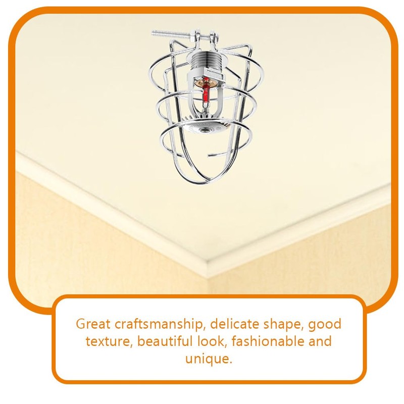 Fire Sprinkler Head Guard Cover, Pendent Fire Sprinkler Cage Protector