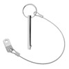zalati Quick Release Pin 316 Stainless Steel with Lanyards for