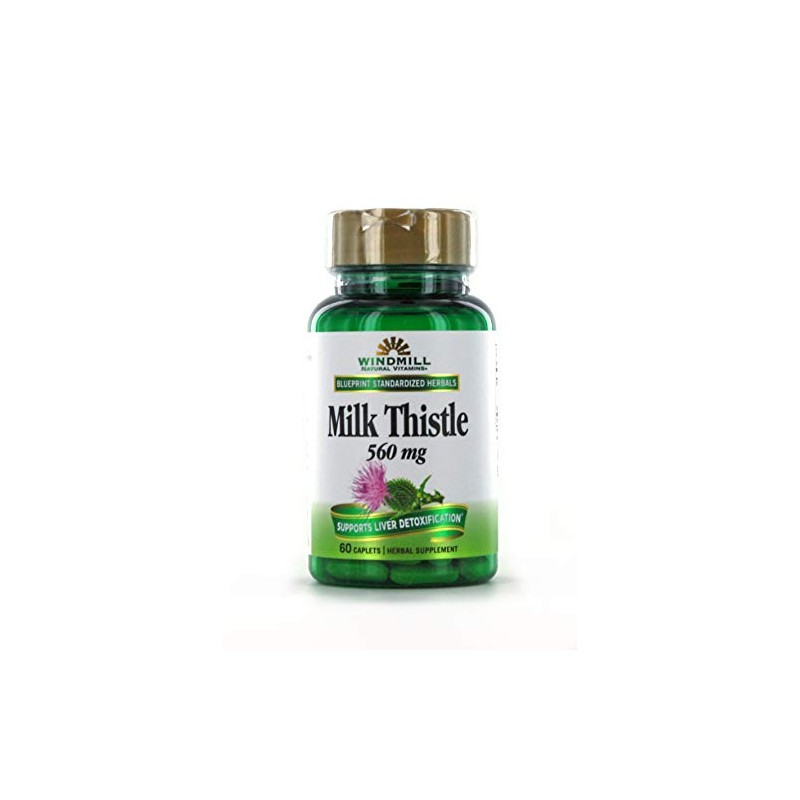 Windmill Milk Thistle (560 Mg Extract) Tablets 60 Ea