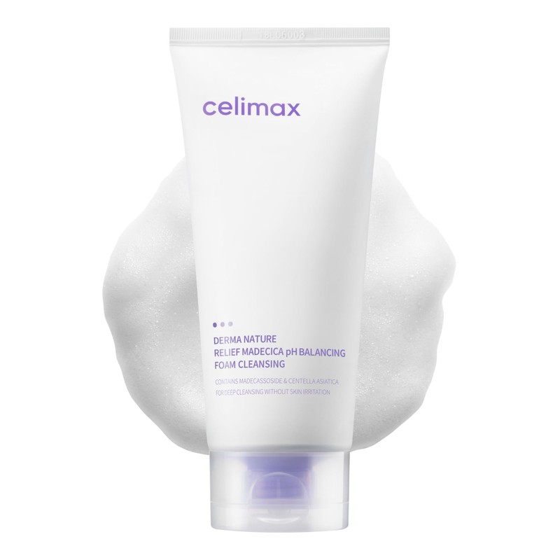 Celimax Derma Nature Relief Madecica pH Equilibrio Espuma de limpieza,
