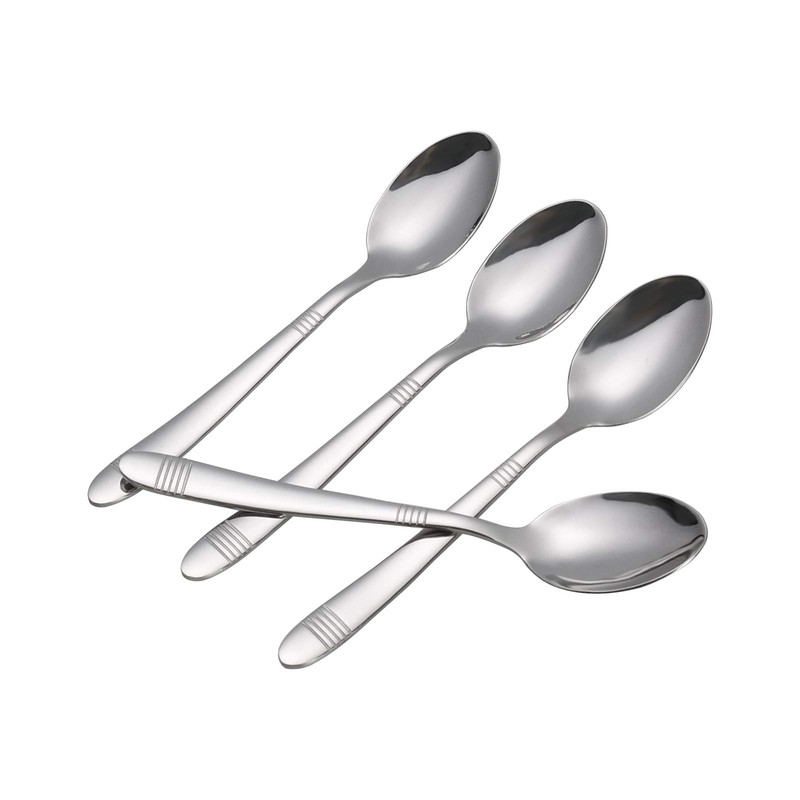 Callyne Set of 12 Dessert Spoon, Small Spoon Stainless Steel