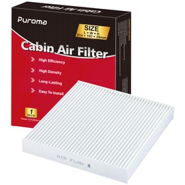 Puroma Cabin Air Filter Compatible with Toyota Camry, RAV4, Highlander, Corolla, Sienna, Tundra, Prius, 4Runner, Subaru Outback and Legacy, Lexus, Scion, Land Rover, Replacement for CP285, CF10285